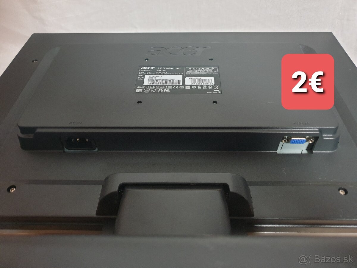 Staršie LCD monitory VGA , DVI - 3