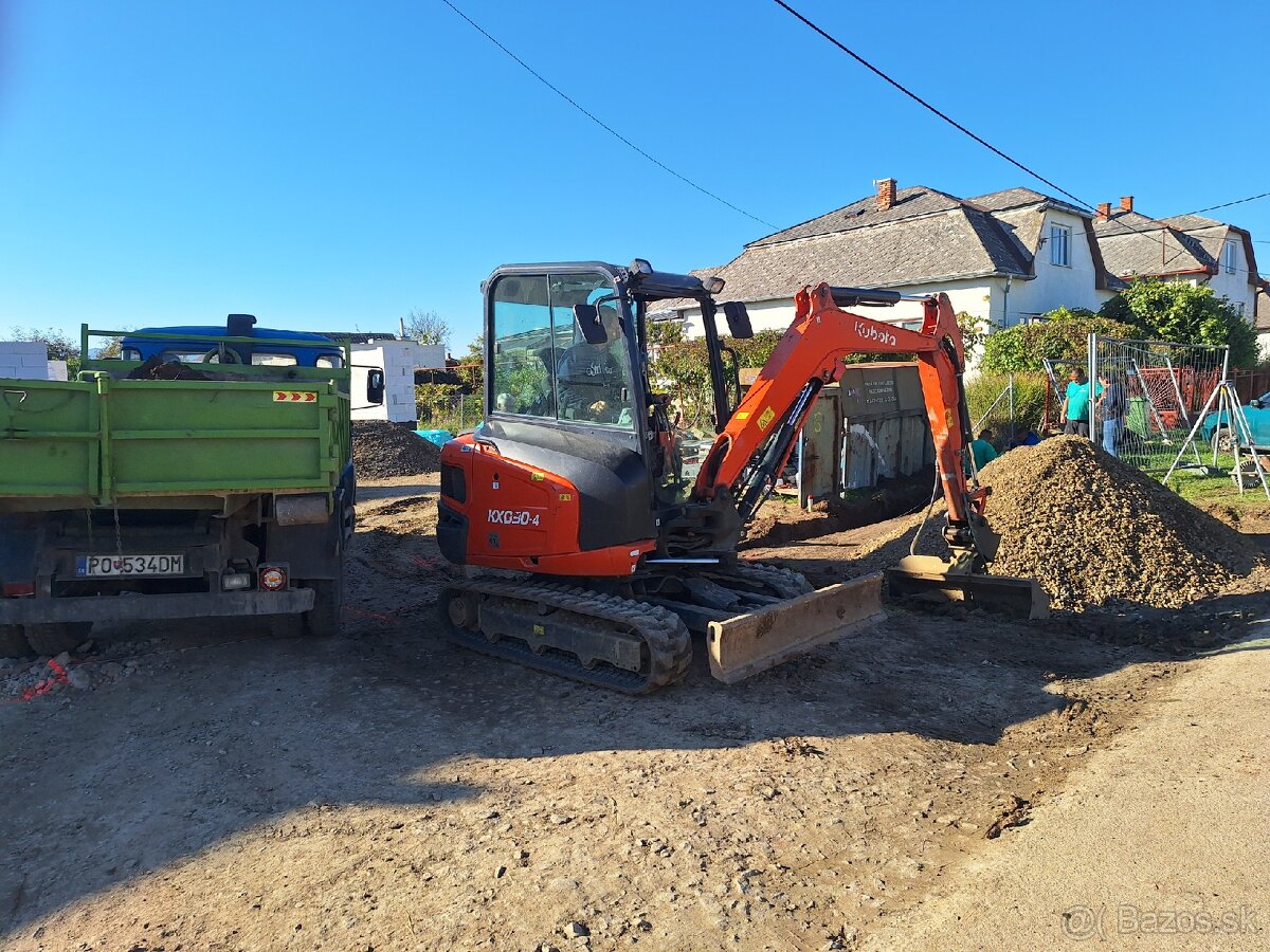 výkopové a zemne prace KOŠICE a Prešov - 3