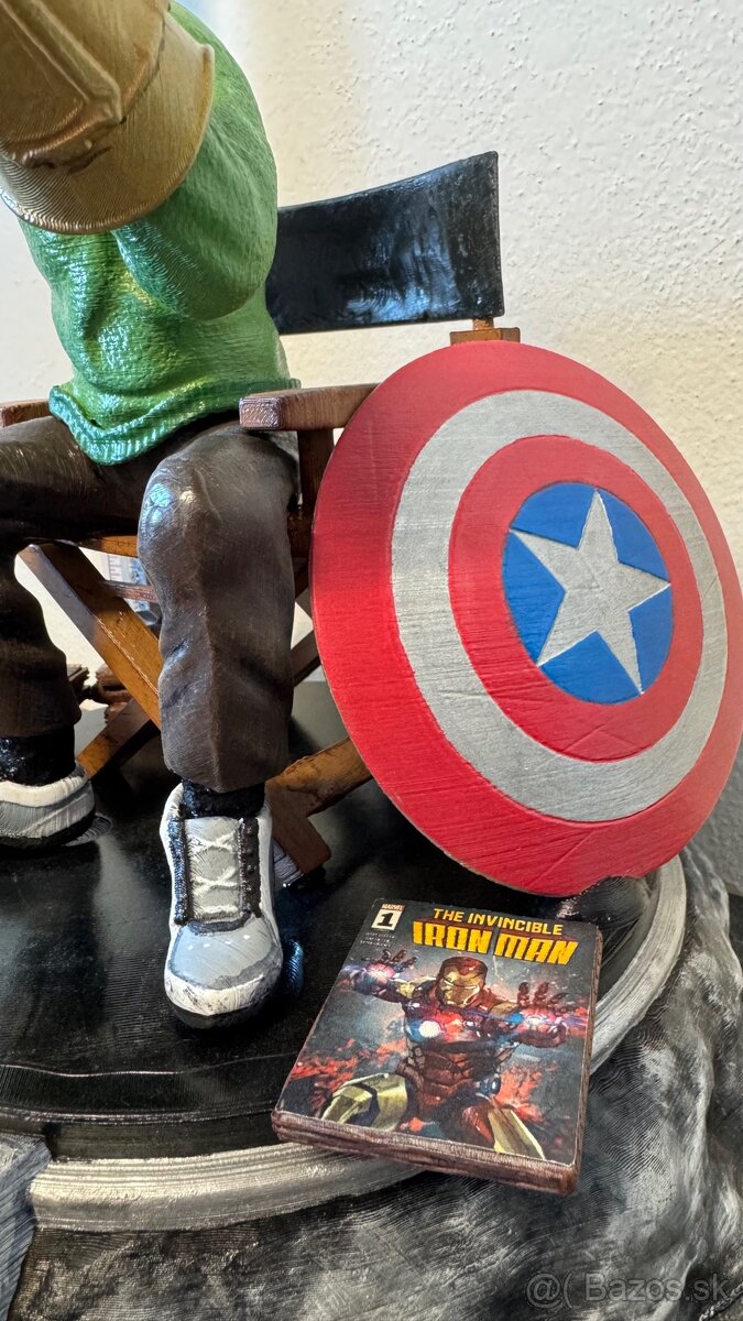 Stan Lee 3D tlač figurka Marvel comics - 3