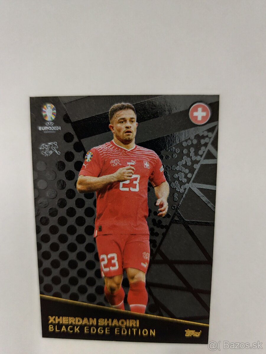 Black Edge topps match attax euro 2024 kartičky. - 3