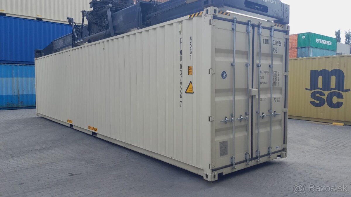 lodný kontajner nový 40HC, 12m a 6m DC,HC20 - 3
