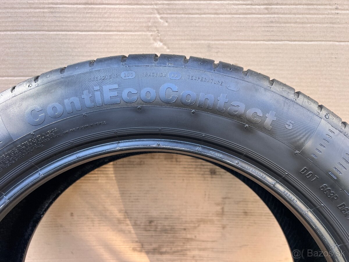 Letné pneumatiky 215/55 R17 Continental dva kusy - 3