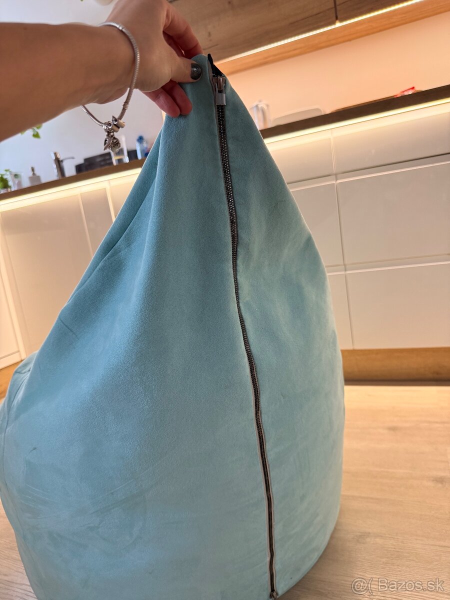 Sedací vak tyrkysový - 3