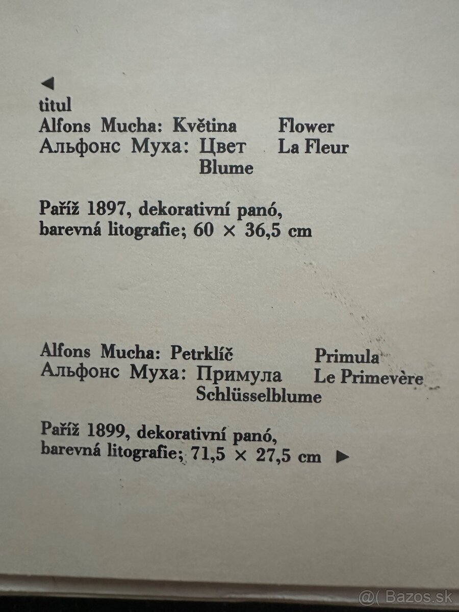 Sada plagátov Alfons Mucha - 3