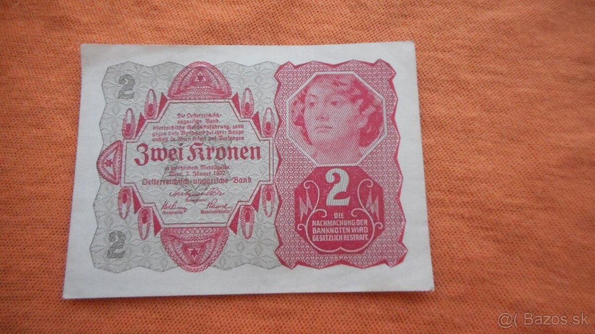 Bankovky - Rakúsko - 3