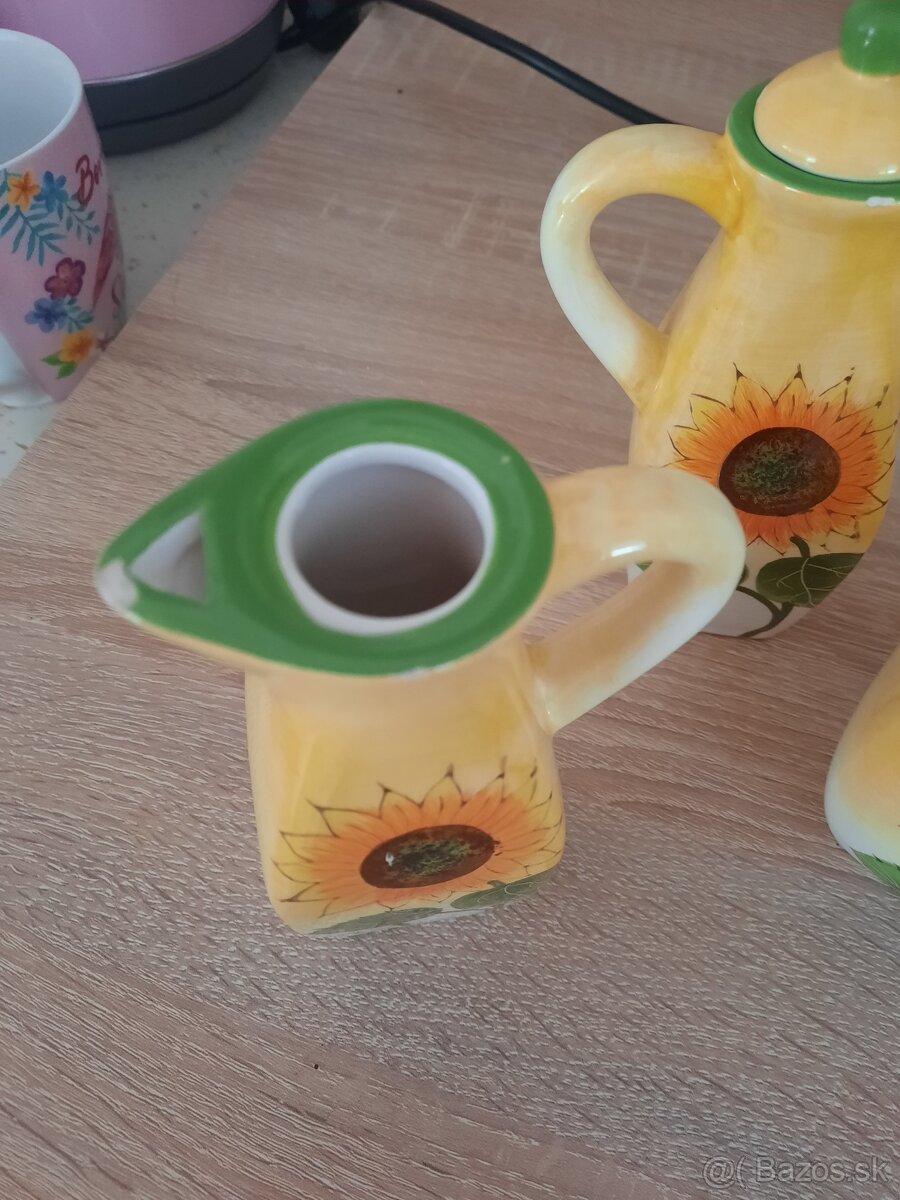 Keramika, slnečnice - 3