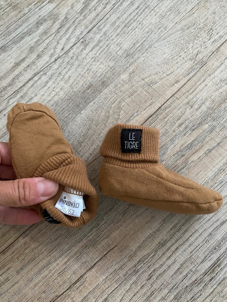 Mäkké capačky / papučky pre bábätká - 3