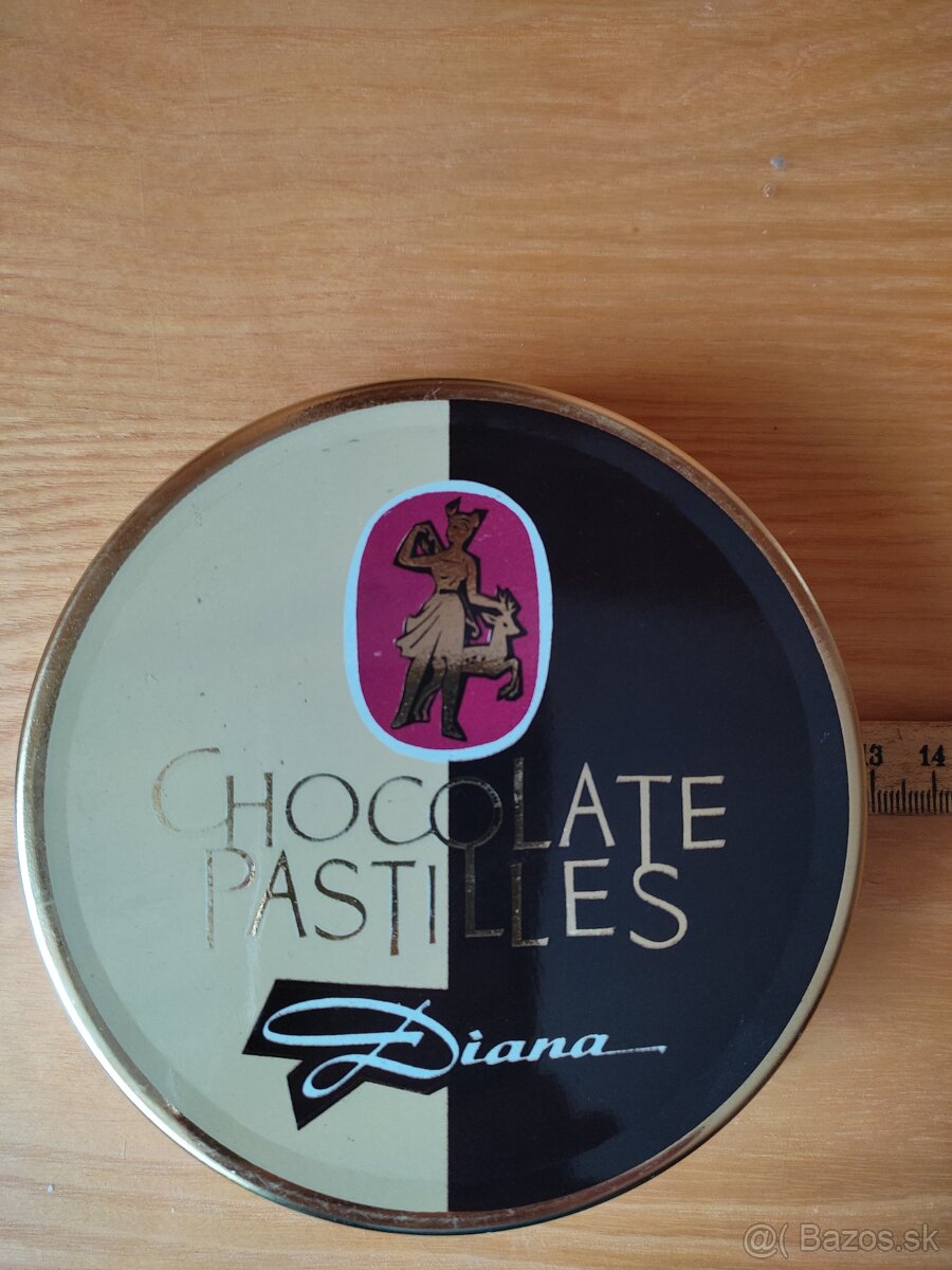 Retro plechové dózy - ČAJ a iné - 3