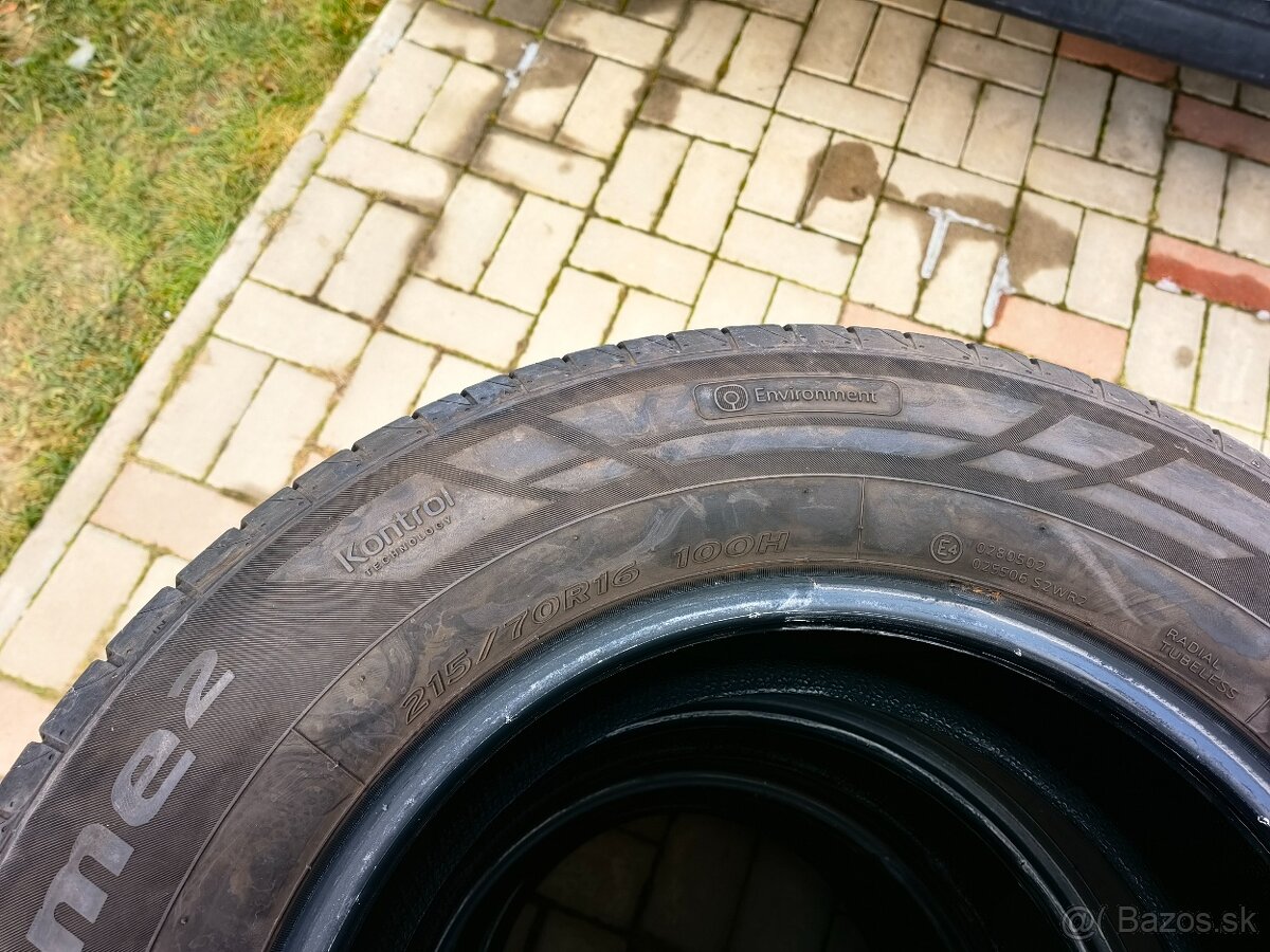 Hankook 215/70 R16 letné - 3