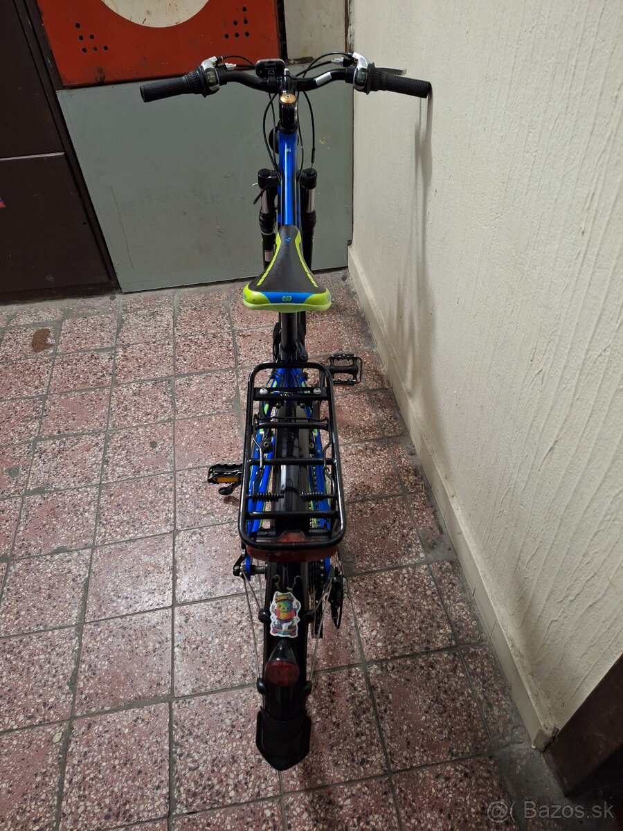 Predám detský bicykel 24kola Cube modry - 3