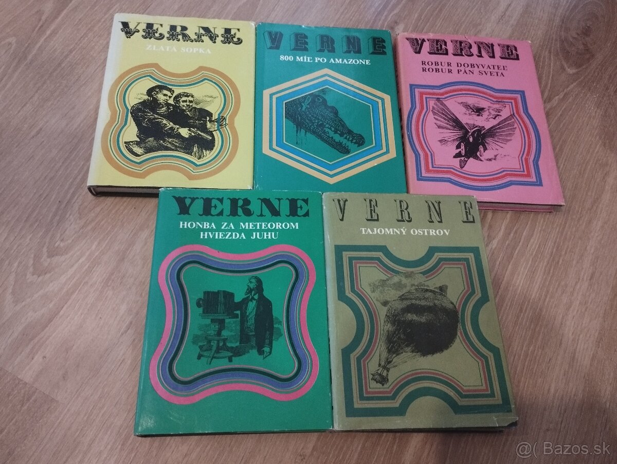 knizne serie Tragacik,Pollyanna,Verne.... - 3