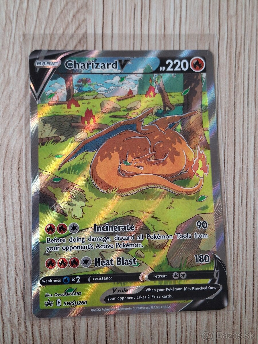 Charizard promo karty - 3