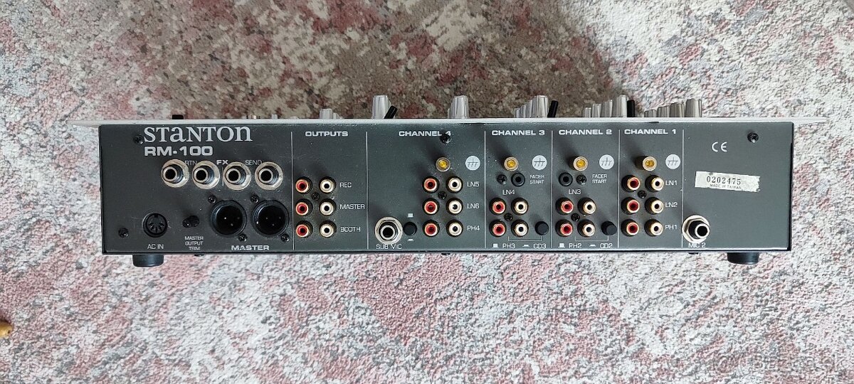 Stanton RM-100 DJ Mixazny pult 4ch DJ Mixer - 3