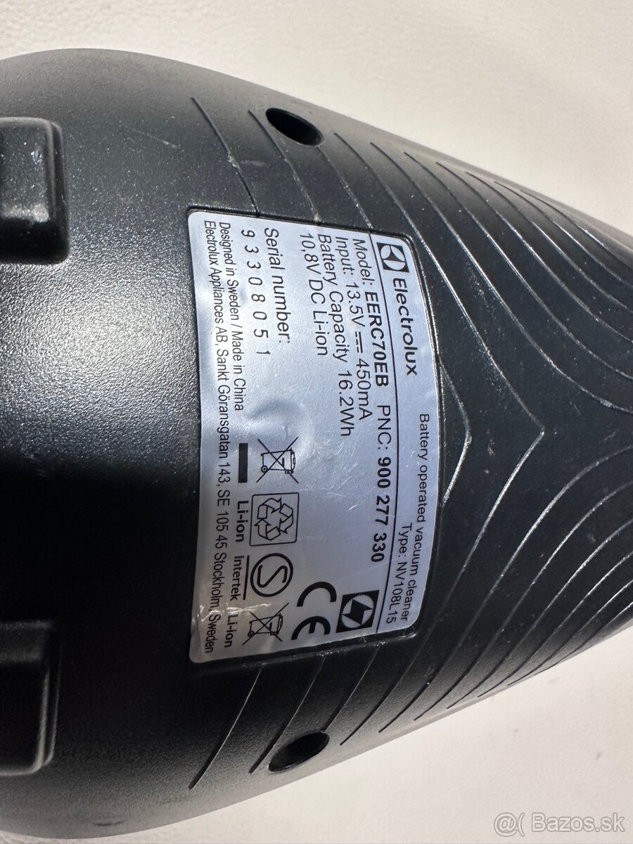 Vysávač Electrolux NV108L15 EERC70B - 3