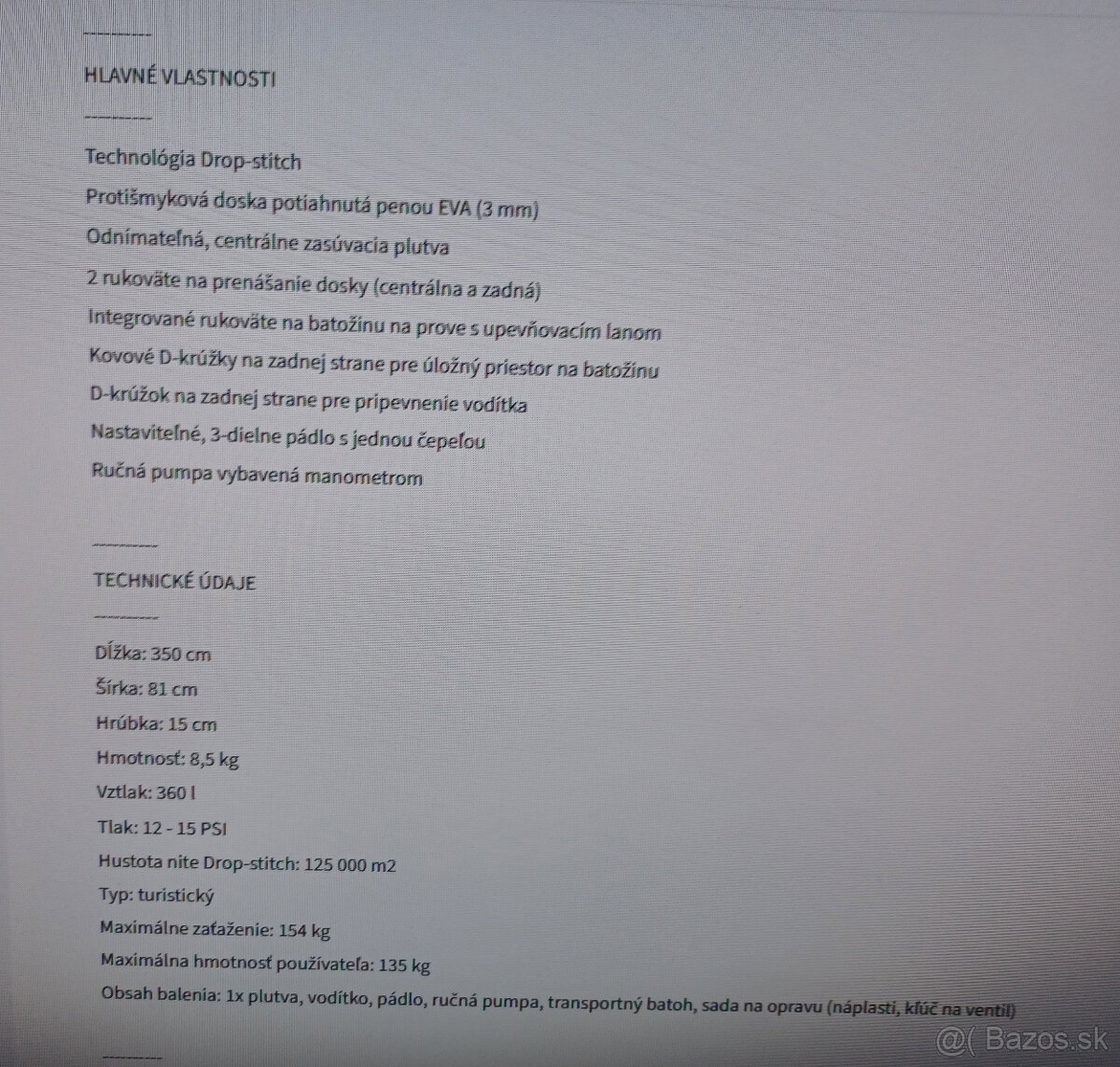 Predam NOVY paddleboard zn. REBEL - 3