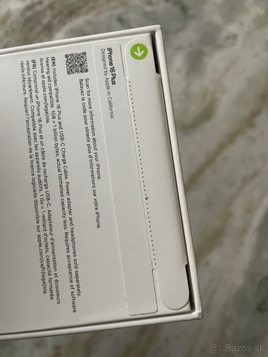 ÚPLNE NOVÝ IPhone 16 plus 512GB farba white - 3