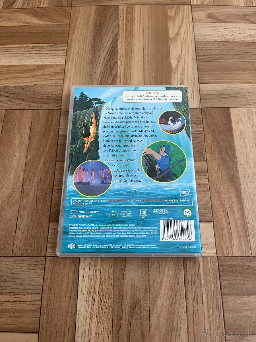 • Na predaj DVD animovaný film Pocahontas • - 3