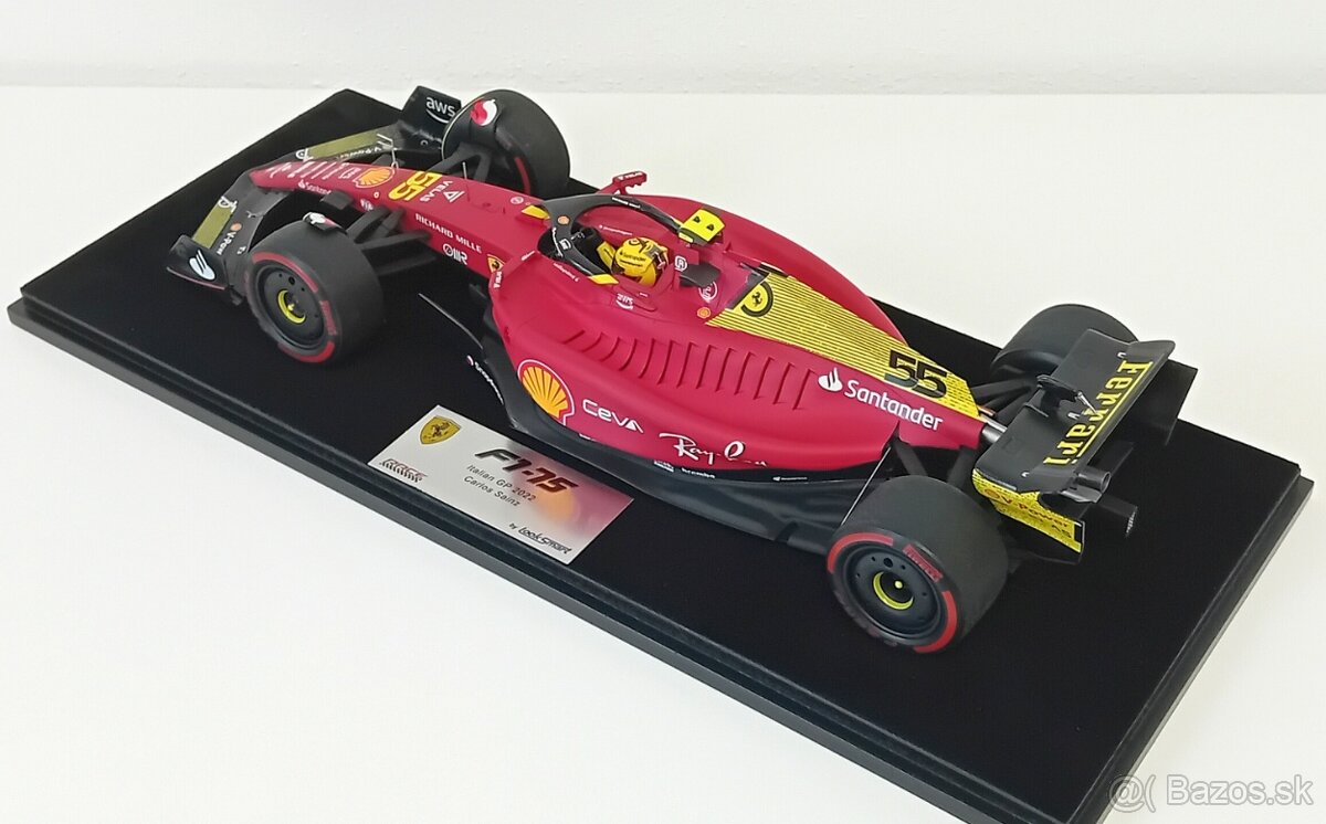 1:18 Looksmart F1 Ferrari F1-75 Sainz Monza 2022 - 3