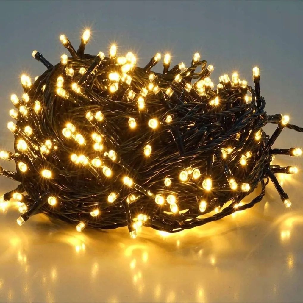 Svetielka - reťaz 51m 480LED na vonok IP44 Teplá biela - 3