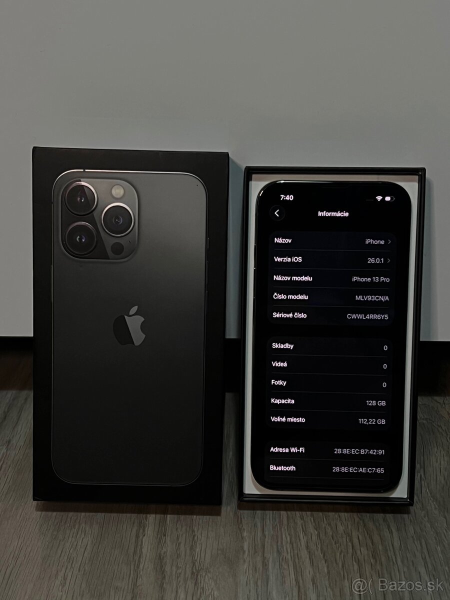iPhone 13 Pro 128GB / Zdravie Baterie 85% - 3