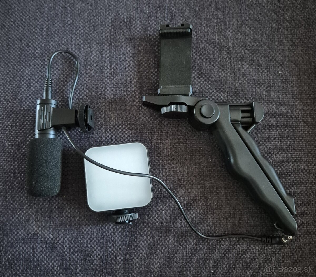 Set statív, mikrofón a svetlo - 3