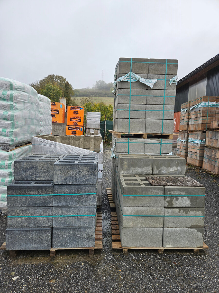 Betónové tvárnice plotovky - 3