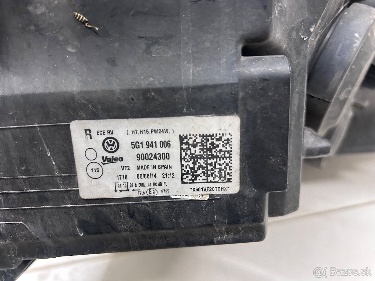 Pravý predný svetlomet VW Golf 7 - 3