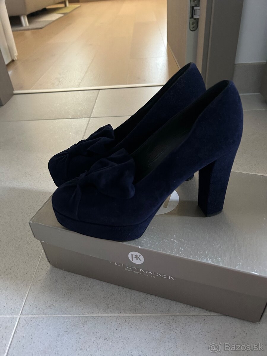 Peter Kaiser 37 modré lodičky drahá značka - 3
