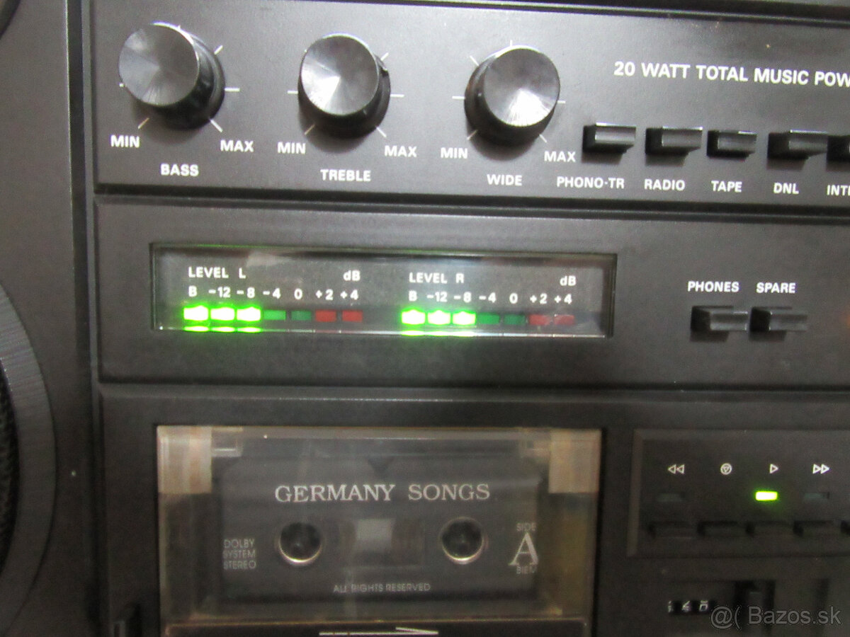 radiomagnetofón-TESLA CONDOR☘️prosím pečítať. - 3