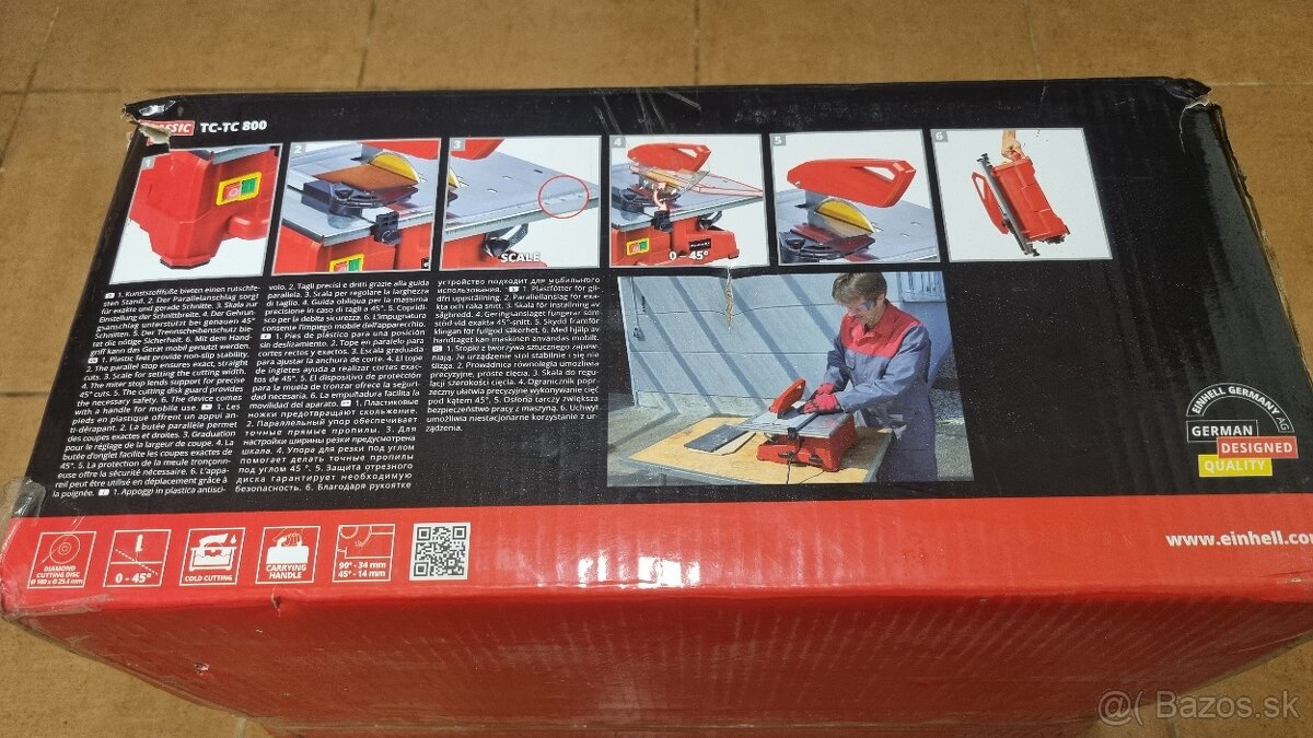 Elektrická rezačka na obklad a dlažbu EINHELL - 3