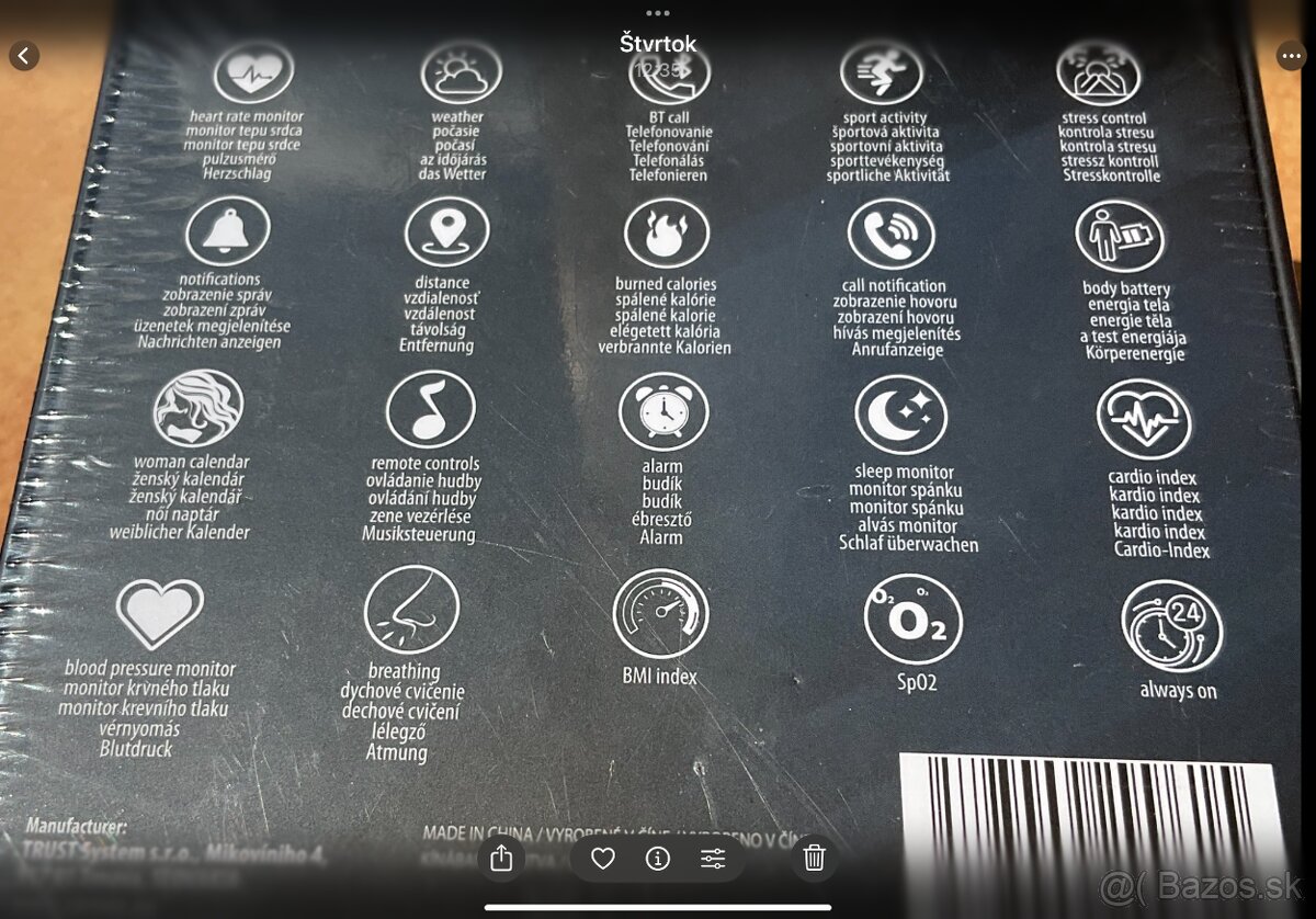 Damske naramkove smart hodinky - 3