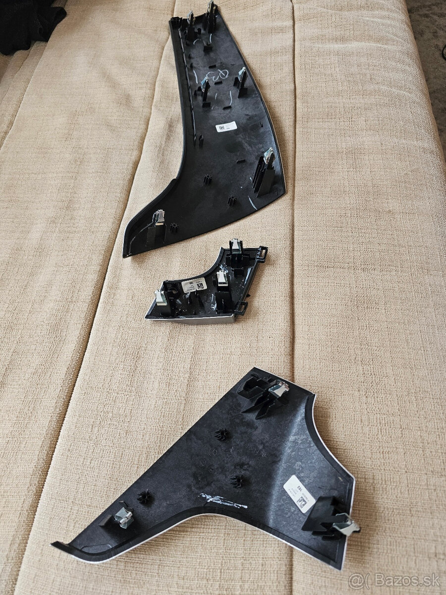 >>>SET hliníkový dekor - lišty - interiér MERCEDES W166/X166 - 3