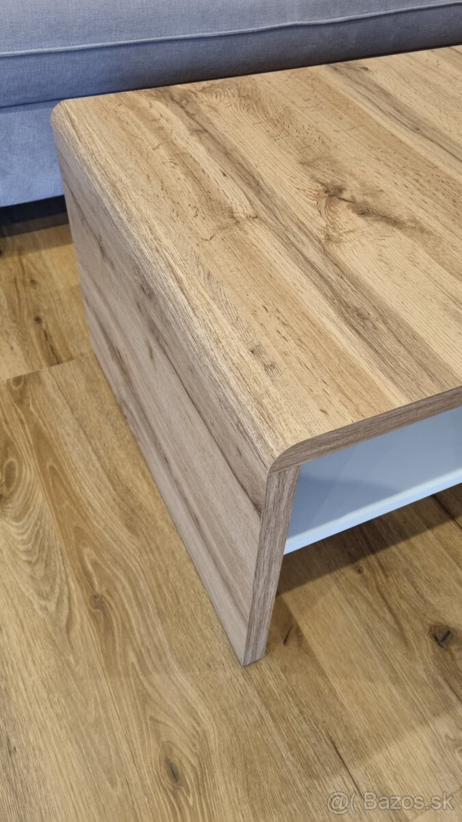 Konferenčný stolík dub wotan - 3