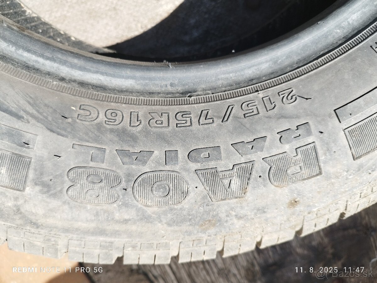 Letná pneumatika Hankook RA 08 215/75 R16C - 3