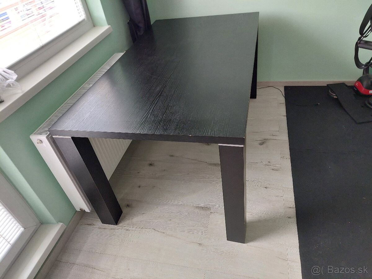 Stôl čierny, 160 x 90 - 3