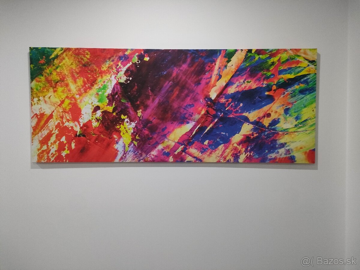 Obraz abstrakt 1,45 x 0,58 - 3