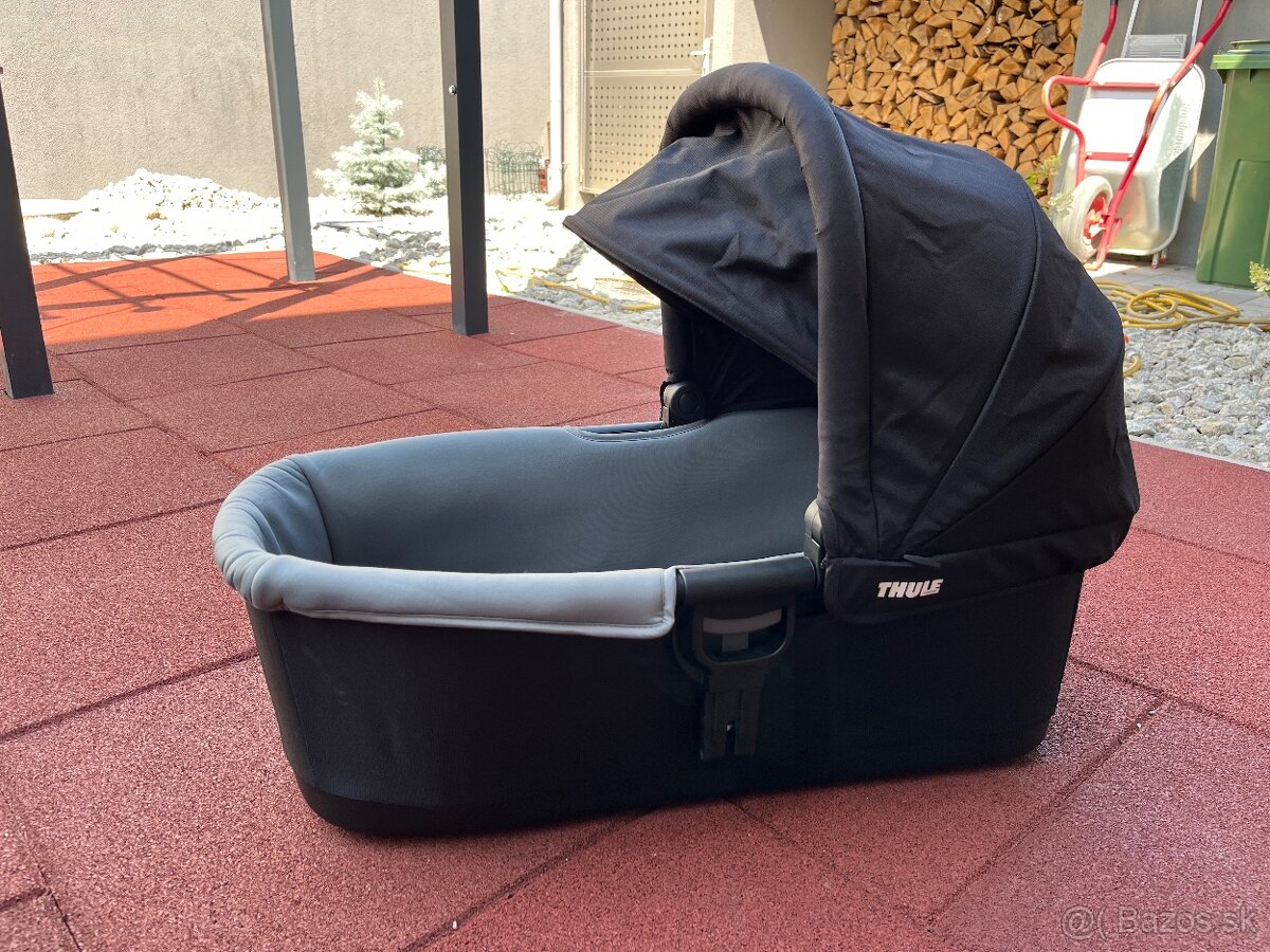 Korba THULE Urban Glide 2 + prsiplast + adapter na sedacku - 3