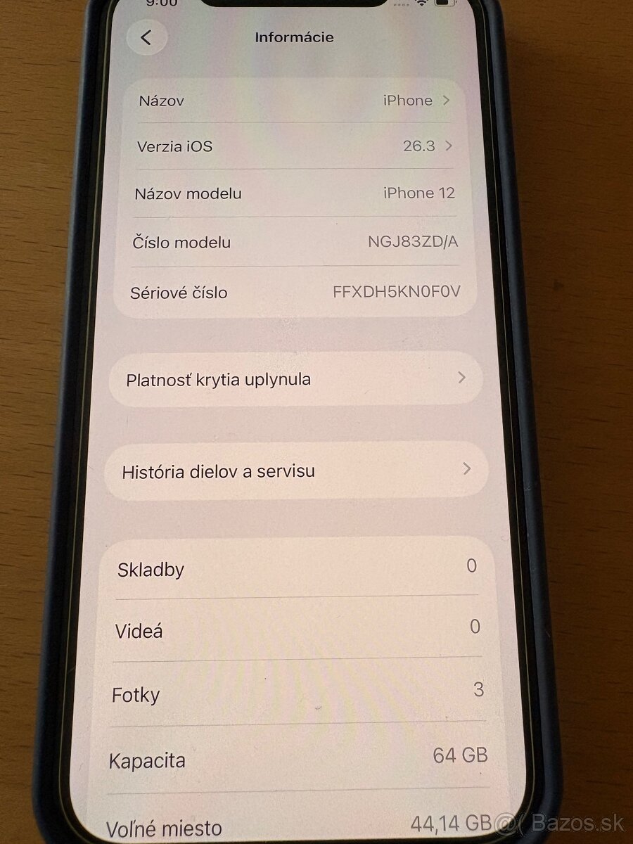 Predám iPhone 12 64 GB, modrá farba - 3