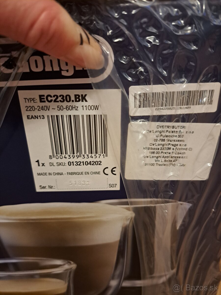 Pákový kávovar - 3