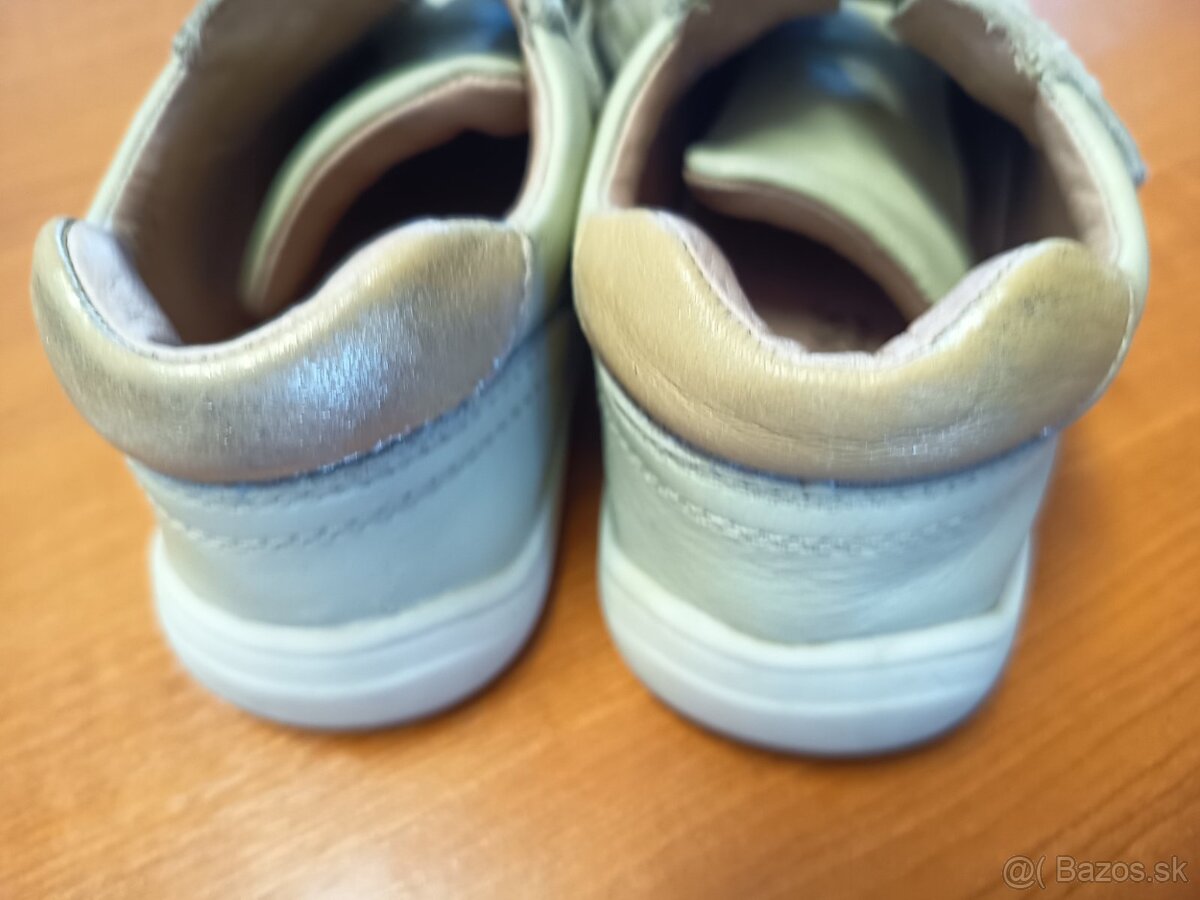 Kožené Barefoot topánky Protetika Beige- 31 - 3