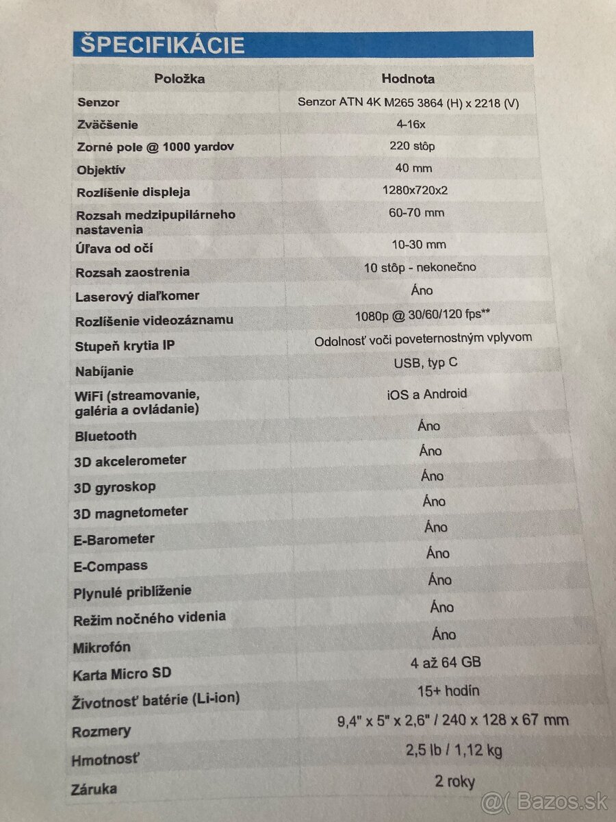 ATN BinoX 4K 4-16x - 3