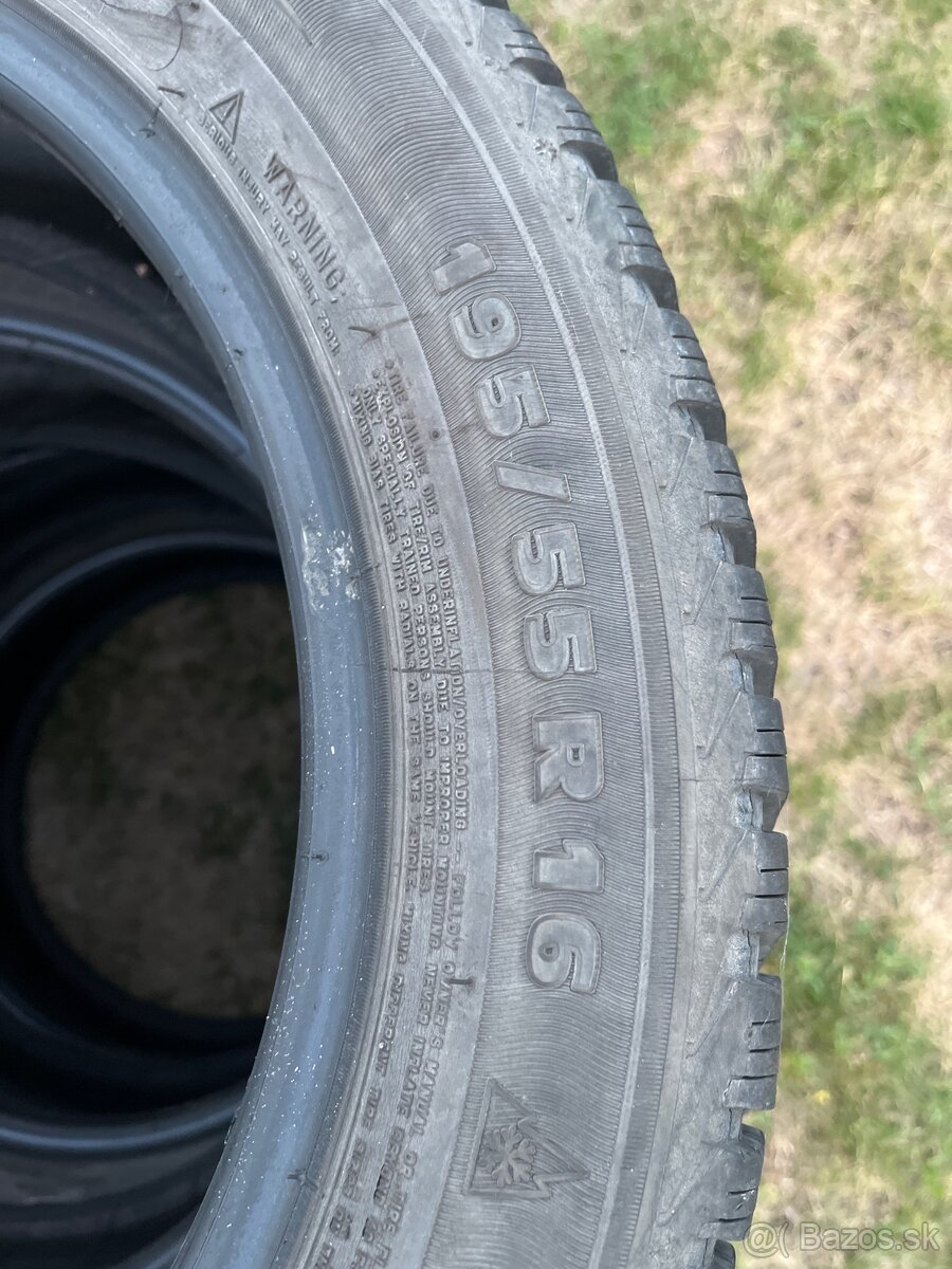 Michelin alpin 195/55r16 - 3