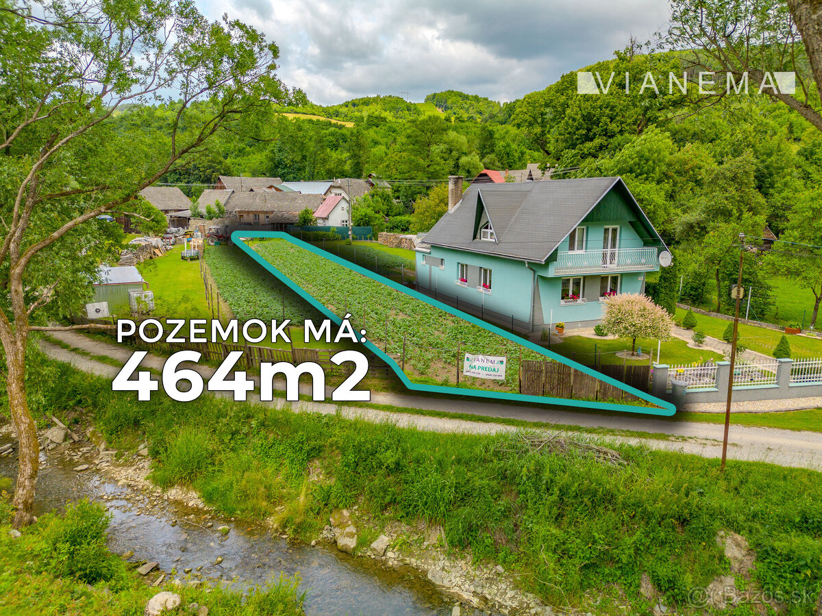 IBA U NÁS pozemok na výstavbu chaty, mobilného domu Zubák - 3