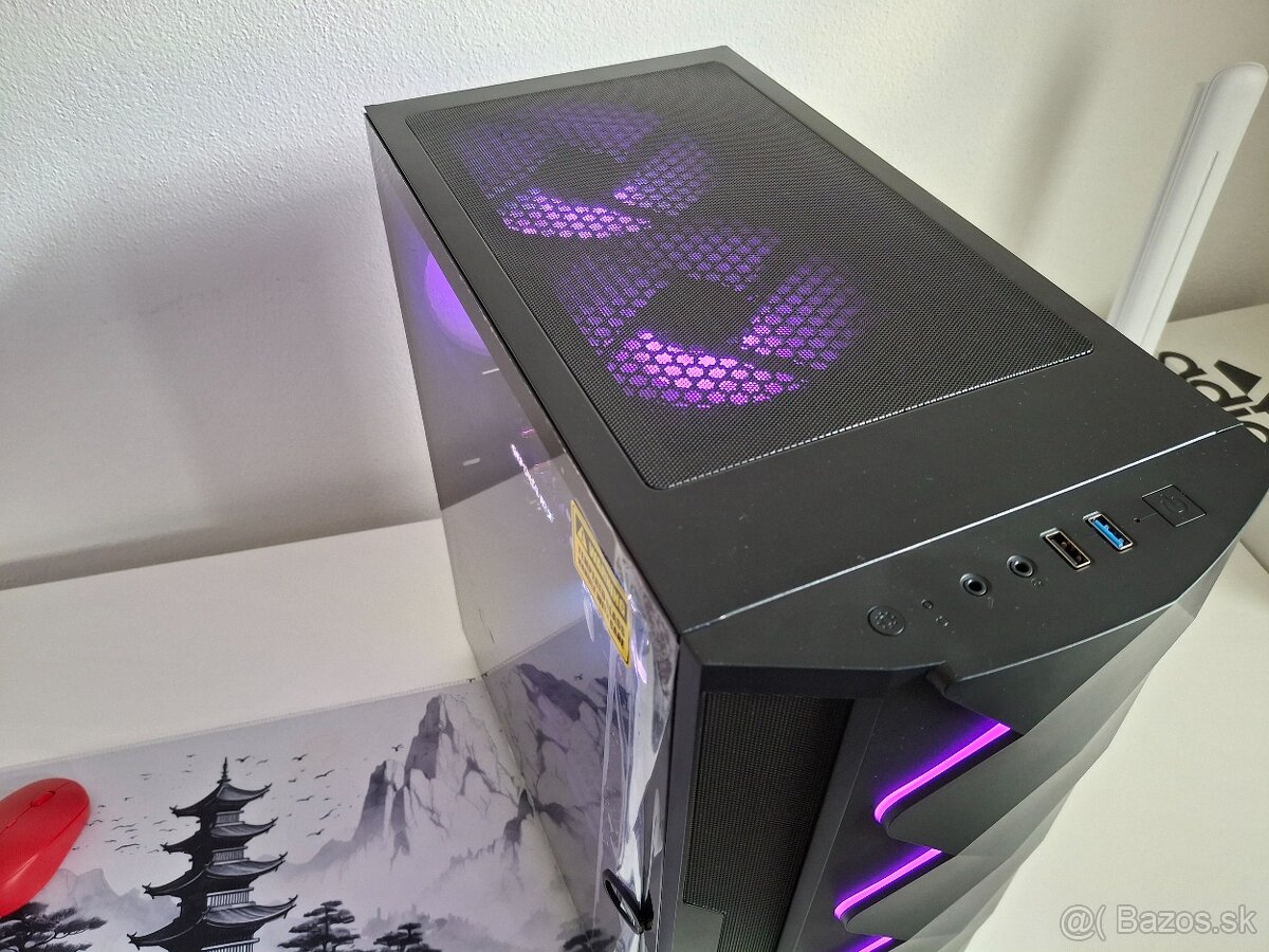 PC zostava so 6jadrom Ryzen 5, 16GB a graf AMD RX5700XT 8GB - 3