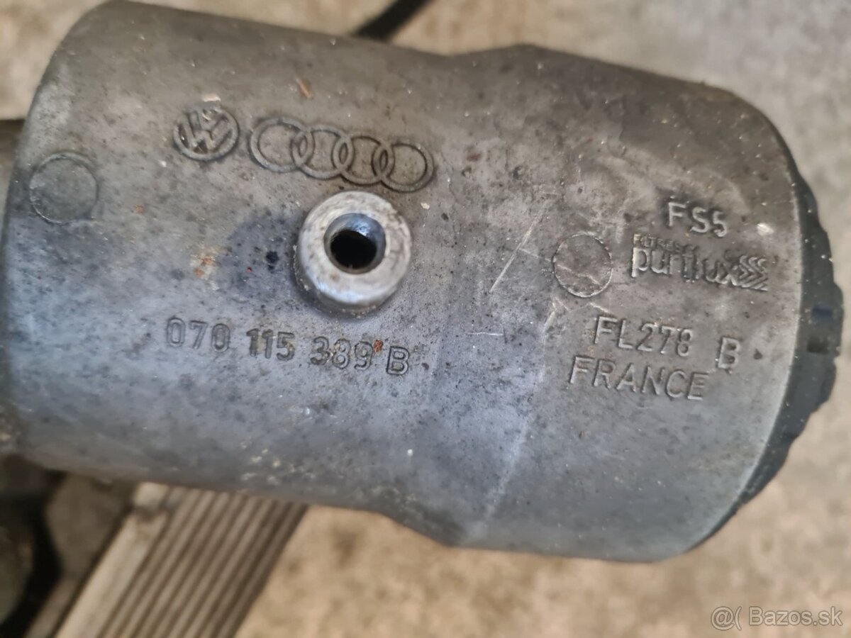 Obal olejového filtra + chladič 2.5 tdi, 128 kW - 3