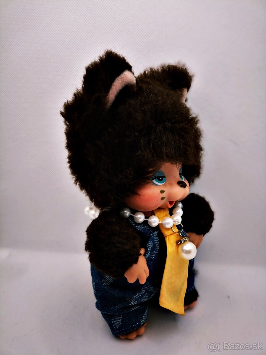 💖Mončičák moncicák monchhichi vzácné Nyamy kotě PELZI - 3