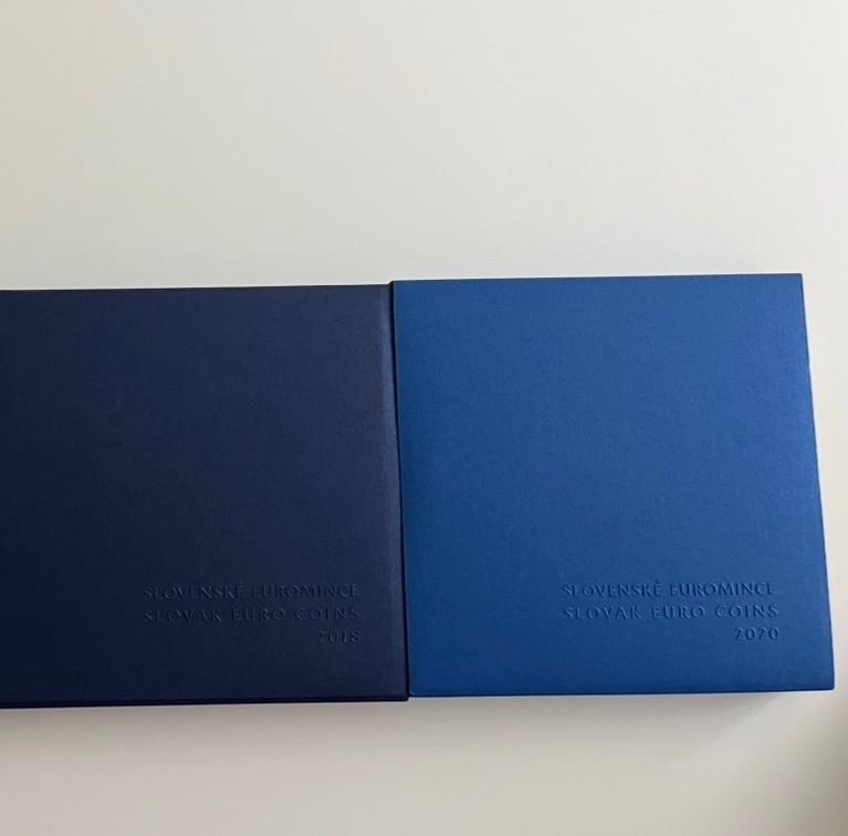 Sady euromincí v drevenej kazete - 3