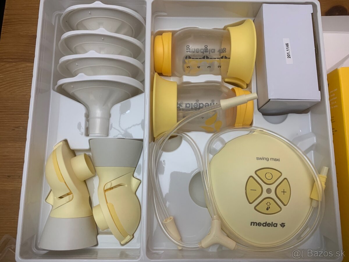 Elektrická odsávačka materského mlieka + fľaša - 3