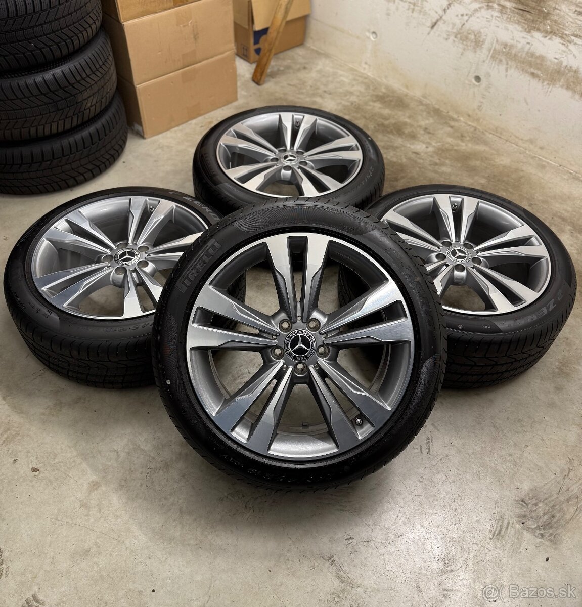 Nepoužitá letná sada 5x112 R19 Mercedes Benz S Class W222 - 3