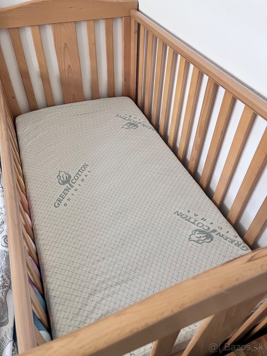 Detska drevena postielka nastavitelna - 3